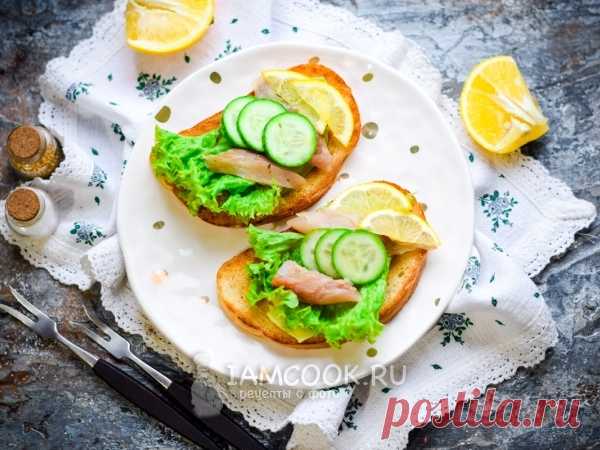 Бутерброды с копченой скумбрией — рецепт с фото на Русском, шаг за шагом. Вкусные и простые в приготовлении бутерброды на каждый день или для праздника.