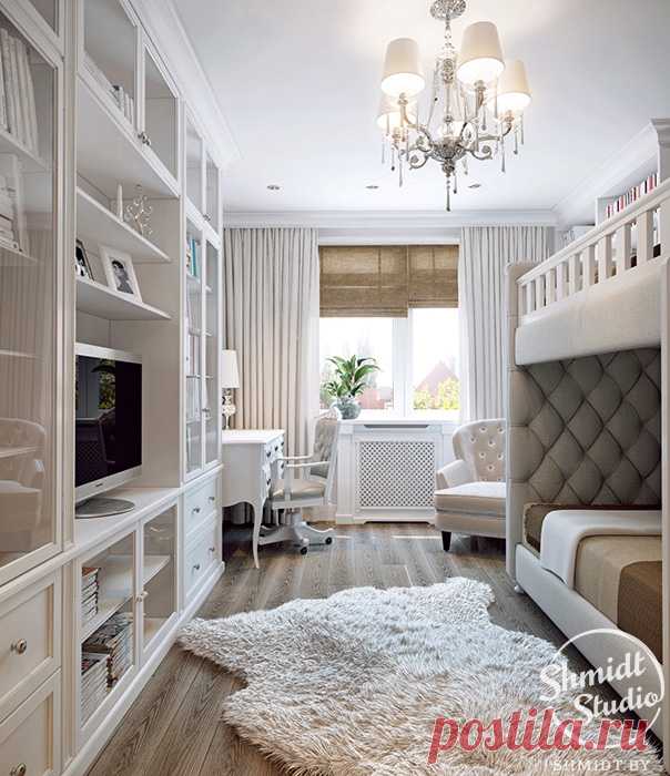 Современная классика в Минске, 90м2 | Студия дизайна интерьера Shmidt Studio