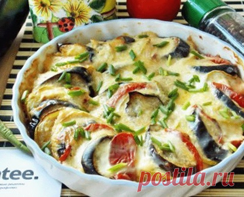 Курица с овощами в стиле "Рататуй"