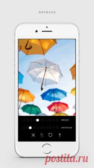 [Sale-iPhone] Defocus Defocus это невероятно легкий инструмент для фокусировки. Используйте динамические краски и ползунок размытия, чтобы добавить красивые эффекты на любую фотографию. 149 руб. -> Бесплатно Ссылка: ====================== #app_store #распродажа@app_4u