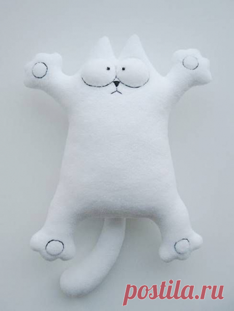 Игрушка «Кот Саймона» своими руками: мастер-класс
