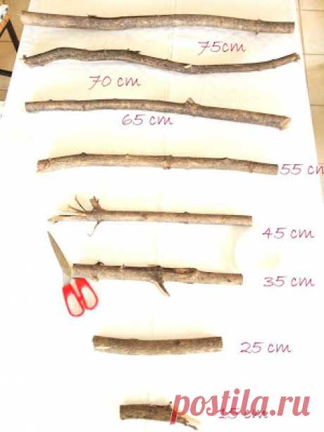 Fa-ti propriul brad din crengute! Wooden Christmas Tree DIY - Le Cose Animate