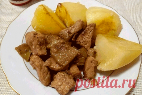 Мясо чайное. Рецепт привезен из Турции Читать далее...