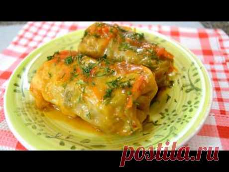 Ну очень вкусные голубцы из молодой капусты! - YouTube