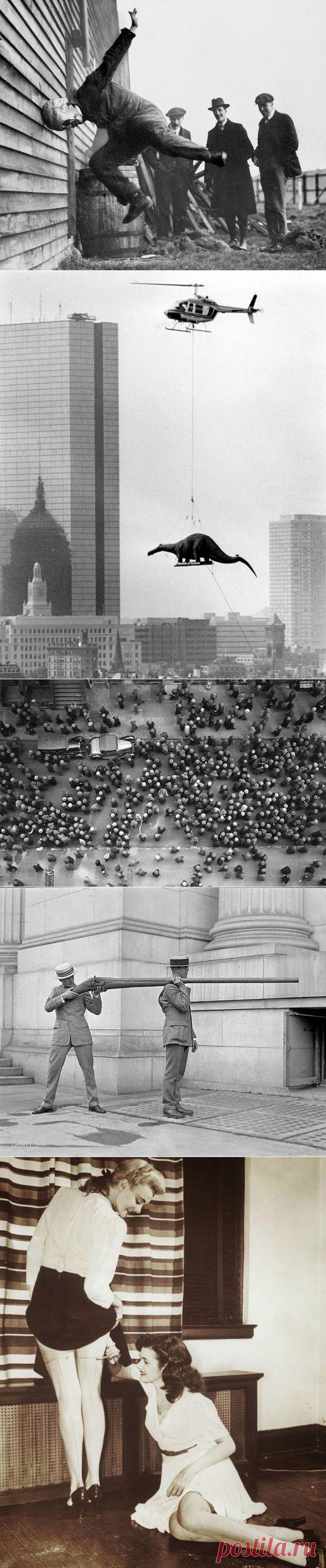 20 редких исторических фотографий, доказывающих, что человечество всегда было немного странным