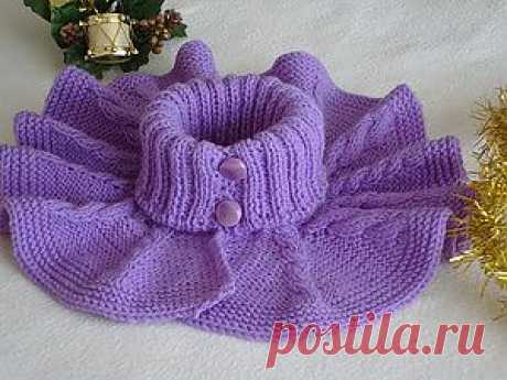 Съемный воротник (манишка, оплечье)