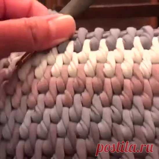Отличный узор для корзинок и сумочек