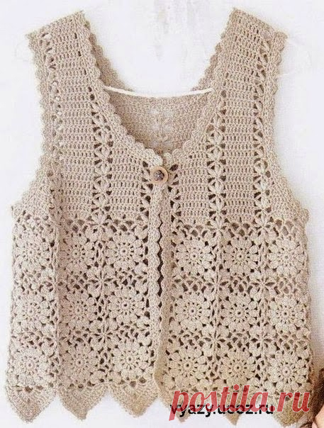 Crochet Patterns to Try: Free Crochet Charts and Explanation for Vintage Timeless Vest