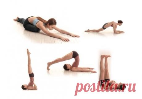 Запоминаем 5 поз, которые запускают омолаживающие процессы в организме, з...