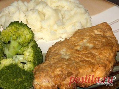 Мясо в тесте на сковороде - пошаговый кулинарный рецепт на Повар.ру