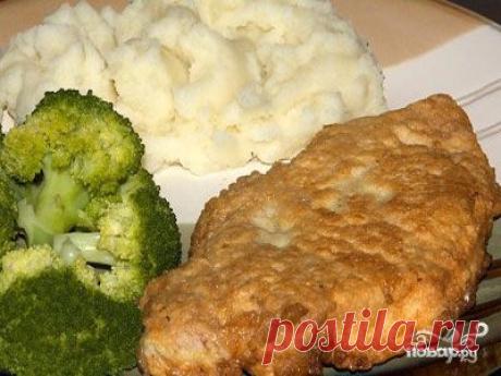 Мясо в тесте на сковороде - пошаговый кулинарный рецепт на Повар.ру