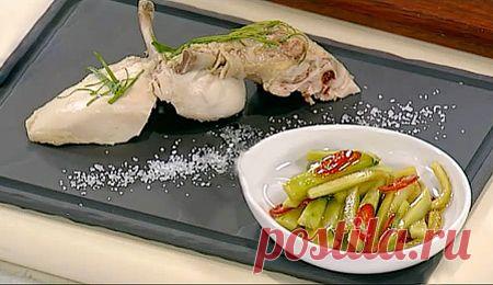 Салат из пряных огурцов и пьяная курица | Сиеста для гурмана