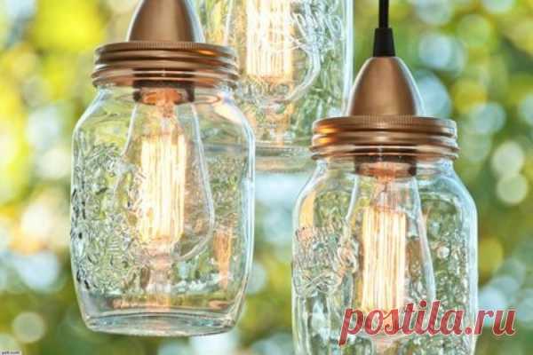 Светильники из банок — DIYIdeas