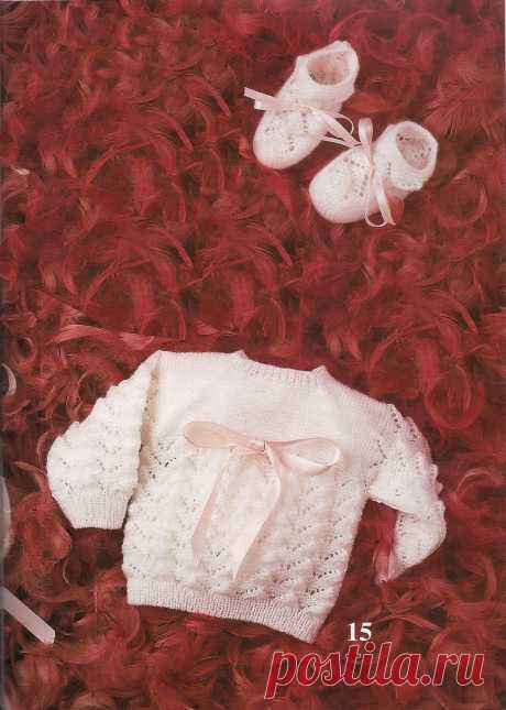 Вязание для детей спицами и крючком со схемами и описанием. - Вяжи.ру - модели 8