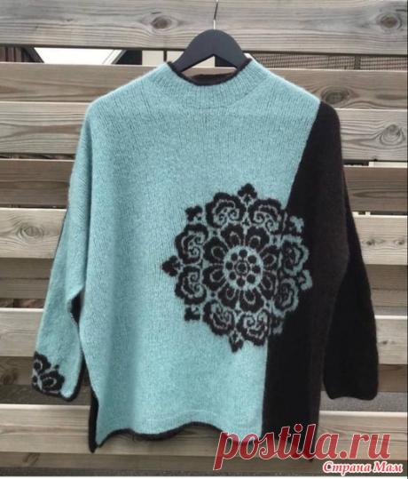 Схема жаккарда для джемпера - Вязание - Страна Мам
