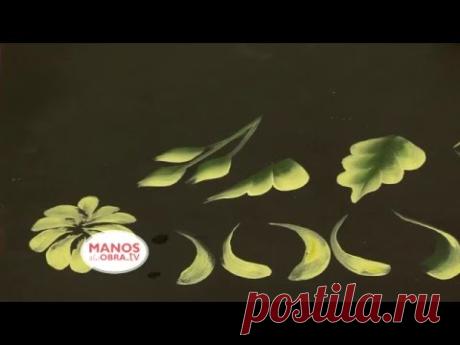 Tecnica Americana - Tutotial Pinceladas  - Silvia Mongelos