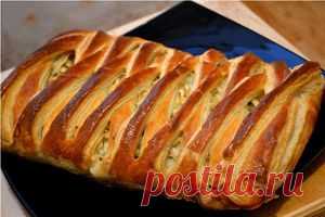 Плетенка с капустой Простые рецепты Овкусе.ру