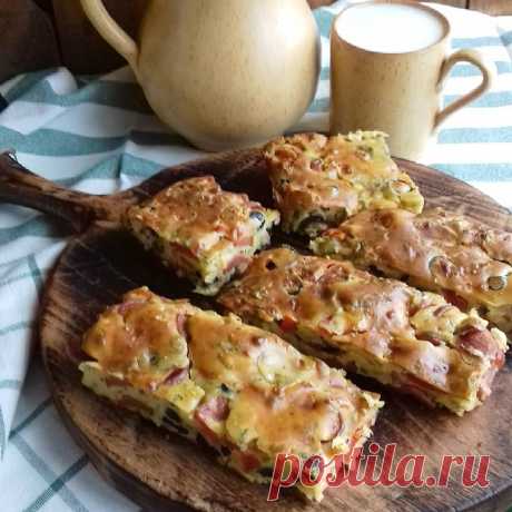 Кекс пицца