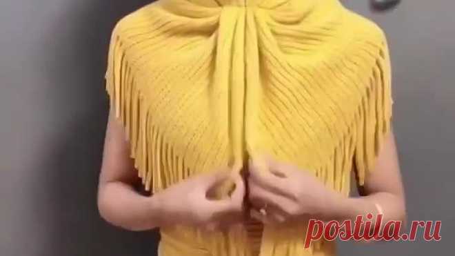 Утепляемся шарфом