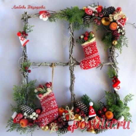 Новогоднее панно