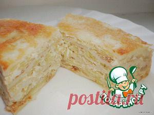 Блинчатый каравай с капустой "Нежнейший" - кулинарный рецепт