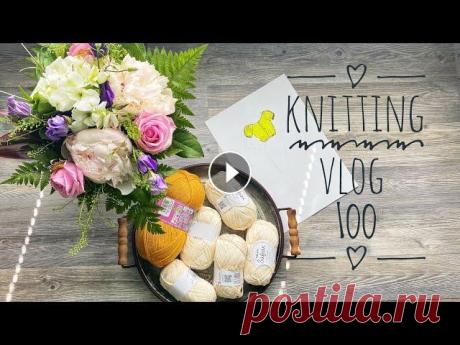 ВязоВлог 100 / Новые процессы я в иг Кардиган Блузка Пряжу и лампу покупала тут...