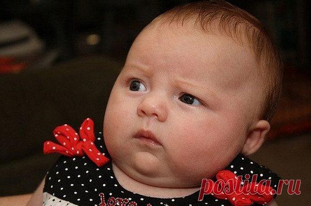 26 самых смешных выражений лиц малышей / Малютка