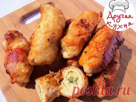 Как приготовить куриные рулетики с сыром - Простые рецепты Овкусе.ру