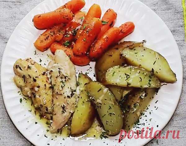 Тушеная картошка с курицей в мультиварке: пошаговый кулинарный рецепт