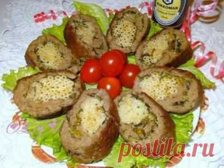 Мясной рулет с начинкой из макарон. Рецепт c , мы подскажем, как приготовить!