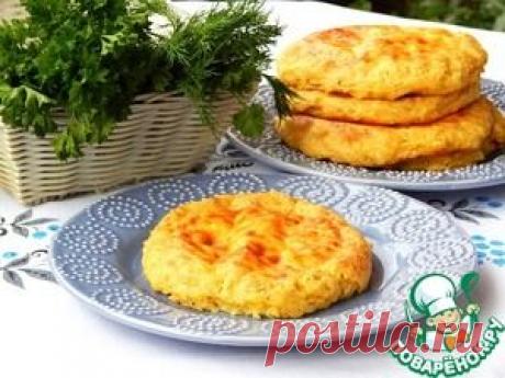 Кукурузно-картофельные лепешки с брынзой - кулинарный рецепт
