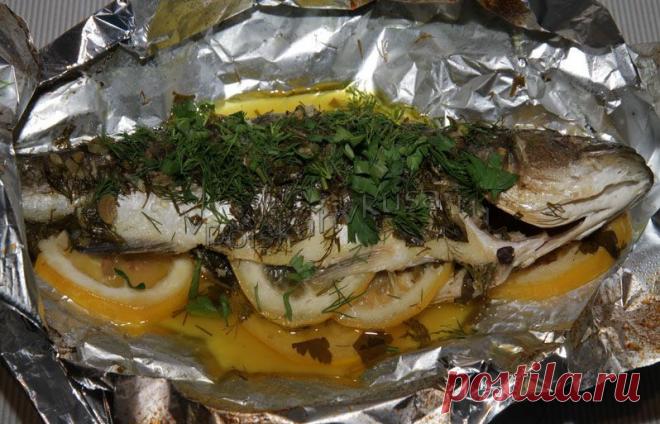 Сибас с лимоном | В поисках вкуса