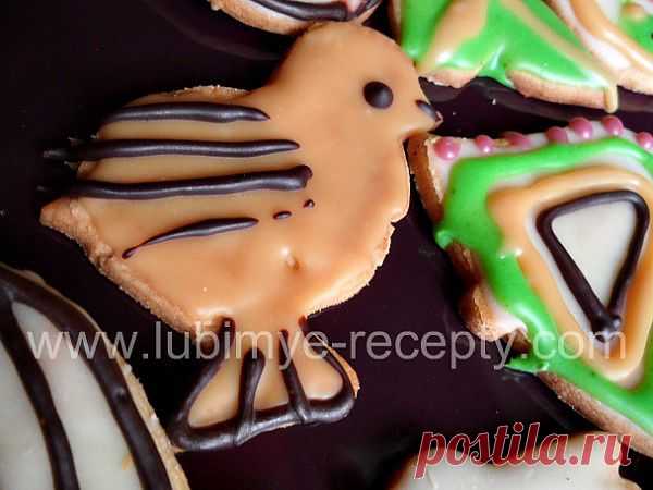 Рисованные пасхальные венгерские печенья | Любимые рецепты