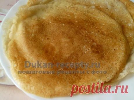 Тонкие блинчики на молоке с отрубями (с Атаки) - Рецепты для диеты Дюкана | Рецепты для диеты Дюкана