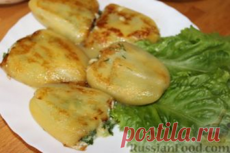 Рецепт: Жареный болгарский перец с сыром (чушки бюрек) на RussianFood.com