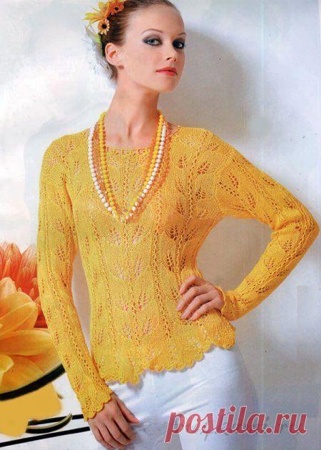 Кофточка спицами »  "Ручками" - делаем вещи своими руками