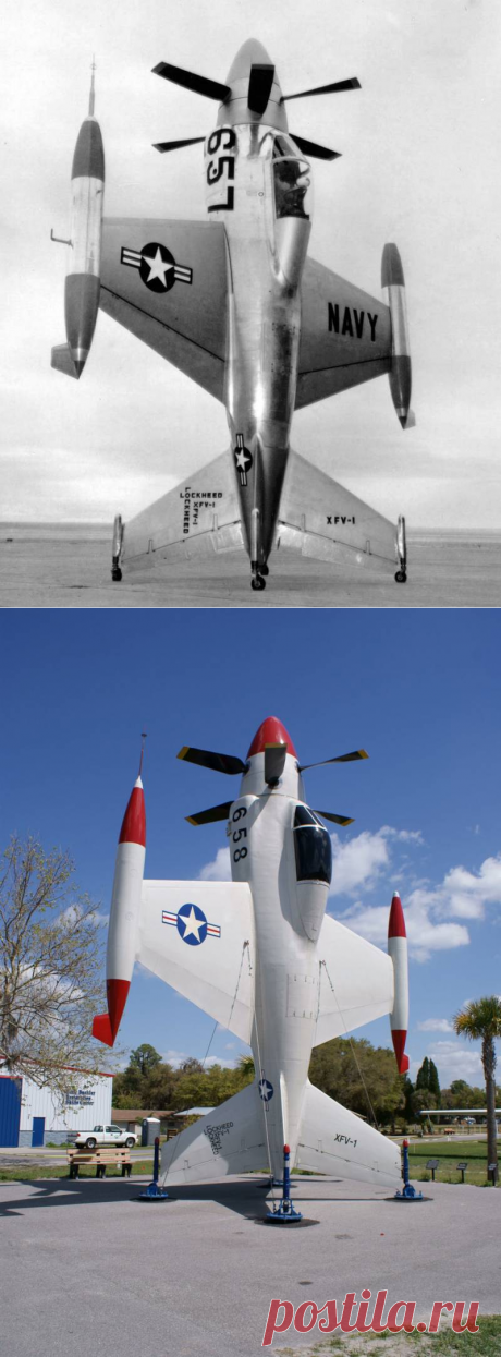 Экспериментальный летательный аппарат Lockheed XFV-1 (США)