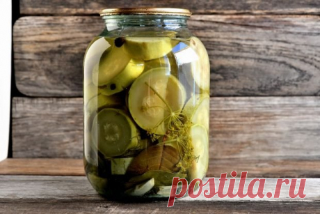 Кабачки как огурцы на зиму — Домашняя кулинария