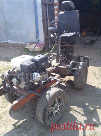 Минитрактор переломка своими руками (43 фото)