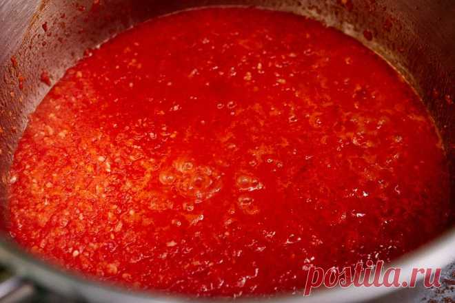 Вкуснейший томатно-перечный соус с острым и пряным вкусом… Матбуха — Вкусные рецепты