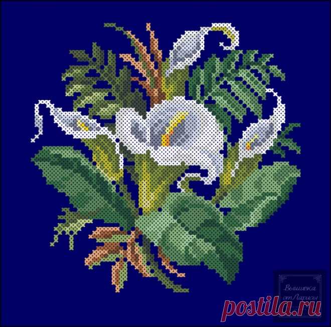 (6) Gallery.ru / Фото #1 - Букетик с каллами - larisa-bnw