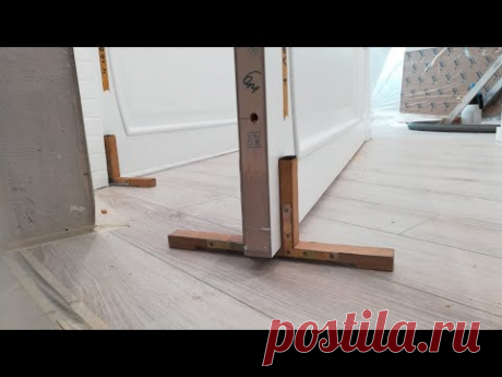 Подставки для дверей. Фрезеровка капителей под коробку