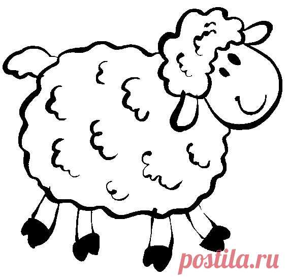 Овечка (барашек) - объемная поделка из ваты | MORE творческих идей для детей