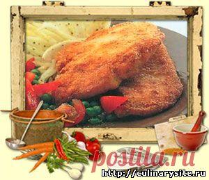Шницель из курицы - Рецепт приготовления