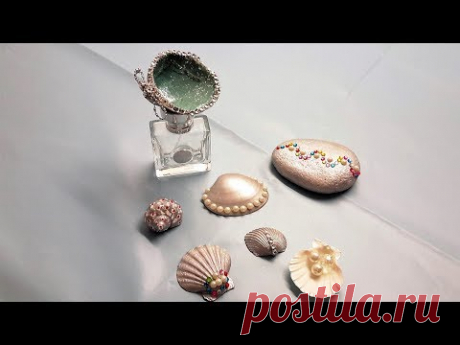 ПОДЕЛКИ ИЗ РАКУШЕК...FRONT LININGS...從貝殼工藝品