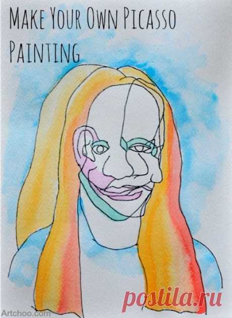 Picasso Self-Portrait Project • Craftwhack