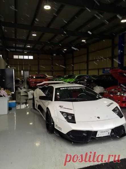 Дайго Сайто заполучил первый в мире дрифт-корч на базе Lamborghini