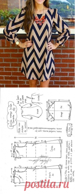 Vestido evasê com manga bispo | DIY - molde, corte e costura - Marlene Mukai