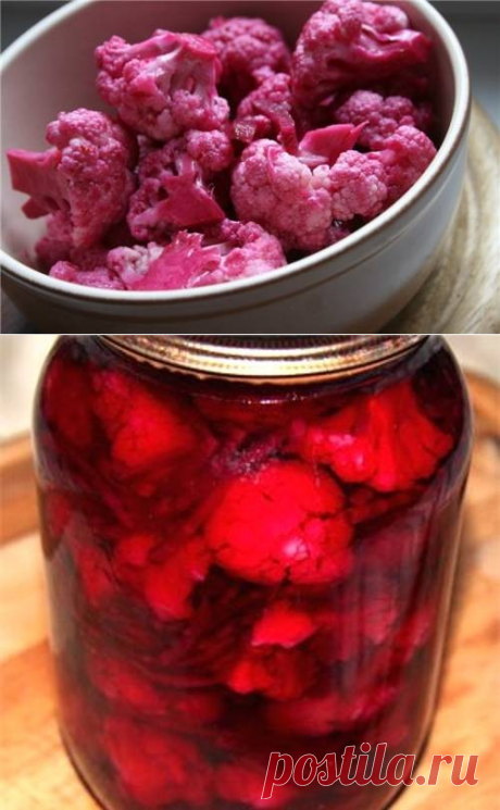 Маринованная цветная капуста