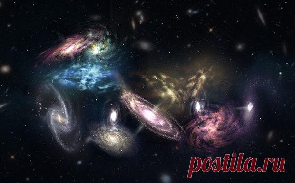 Гигантское скопление 14 галактик - предшественник уникальной супергалактики | АСТРОновости